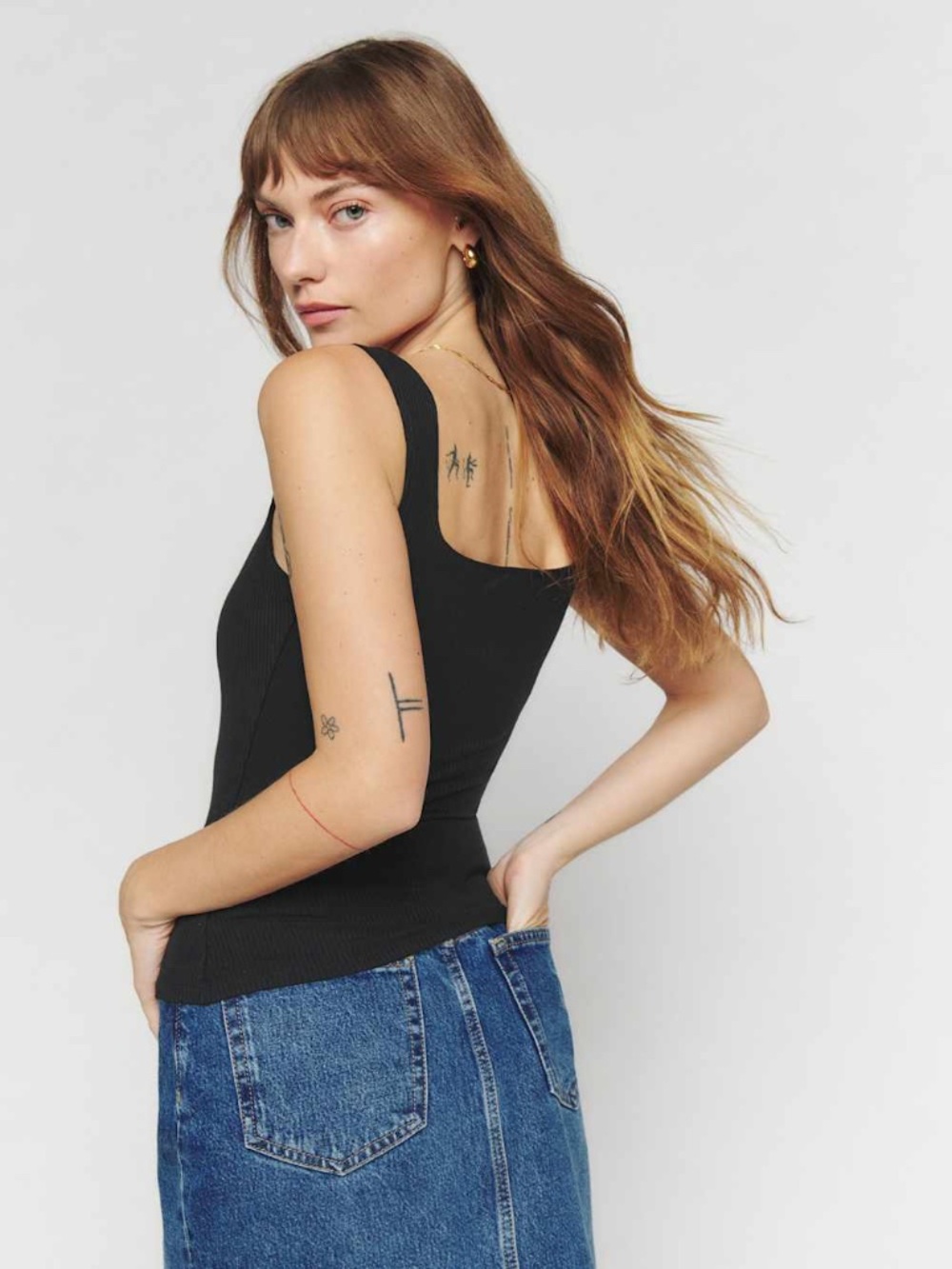 Reformation Ossie Knit Tank Top - Picture 2 of 5